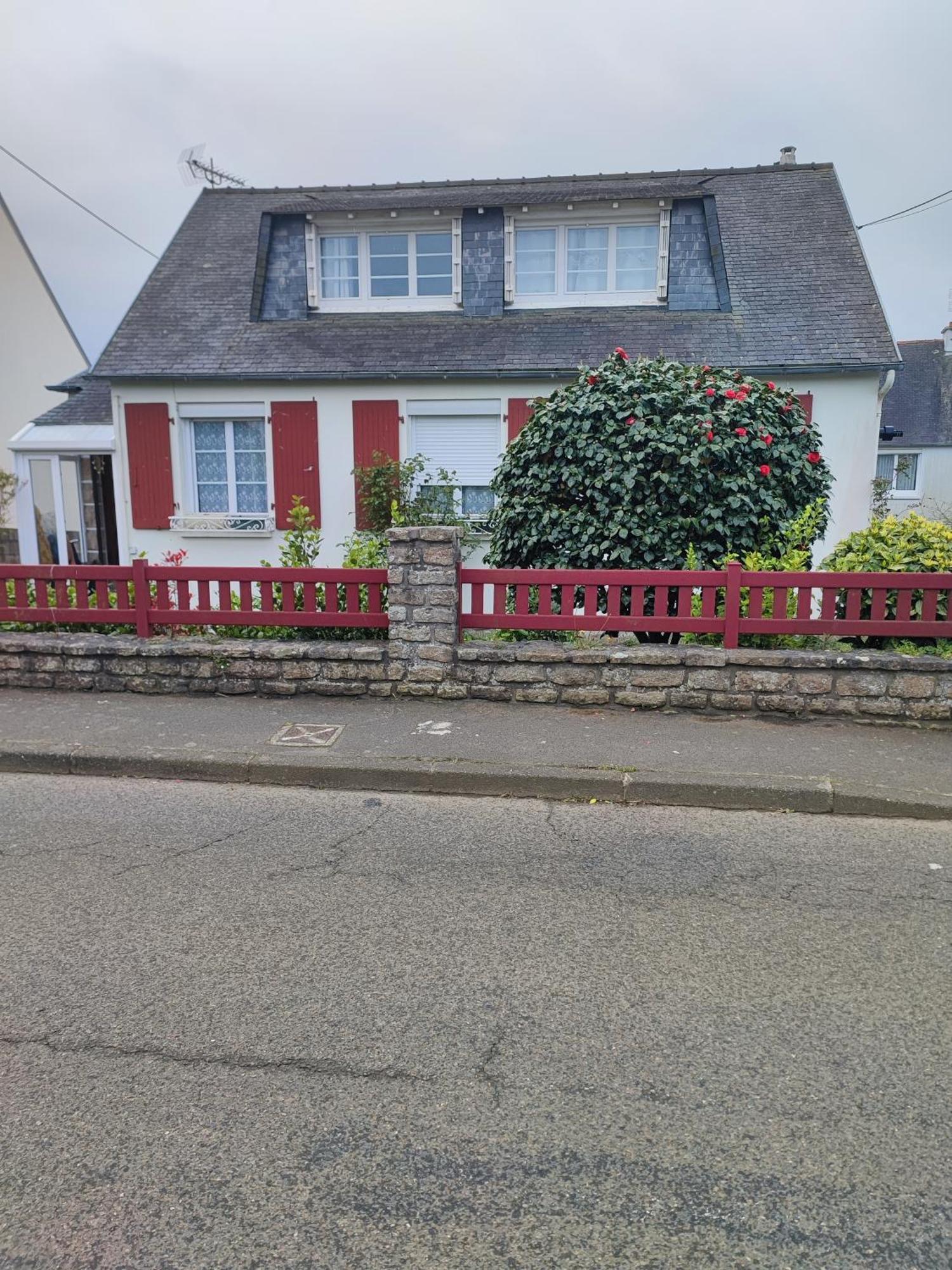 Studio Madeleine "Endroit Calme" Morlaix Exterior foto